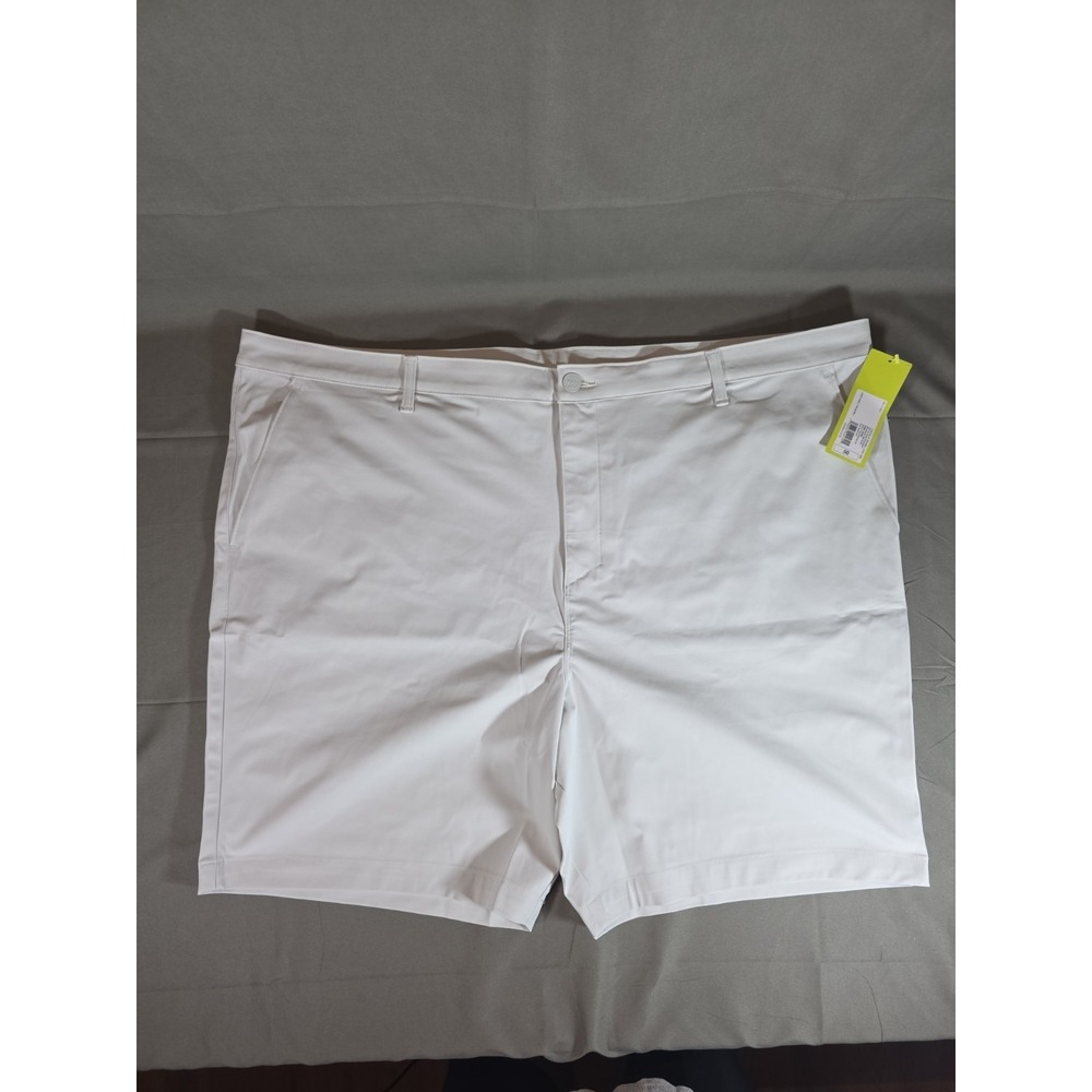 NWT All In Motion Mens Golf Shorts Size 50 Color Light Grey Active Wear